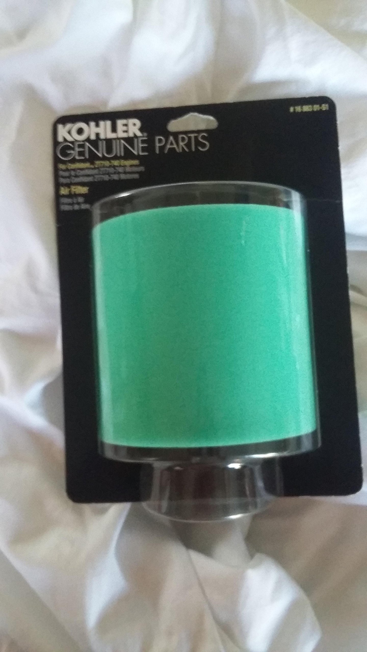 Amazon.com: Genuine Kohler 16-083-01-S 16-083-02-S Air Filter &amp